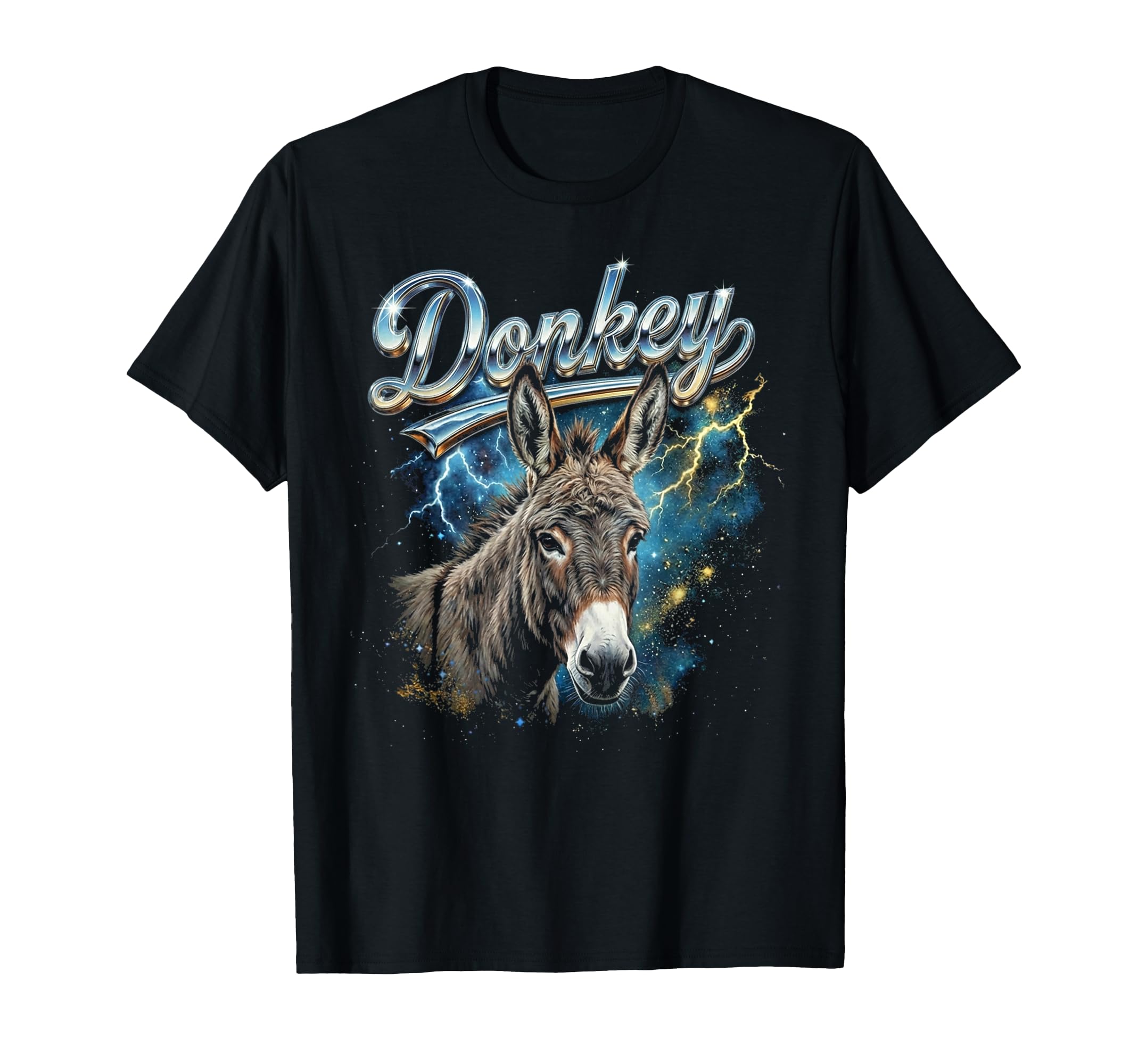 Donkey 90S Funny Donkey 80S Farm T-Shirt - Minimalist Print for Adults - T-Shirt, Sweatshirt, Hoodie