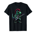 Punk Dinosaur Rockn Roll Goth Dino T-Shirt - Novelty Apparel Men Women - T-Shirt, Sweatshirt, Hoodie