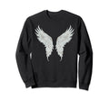 Gothic Angel Wings Fairy Sweatshirt - Casual Everyday Wear Men Women - T-Shirt, Sweatshirt, Hoodie