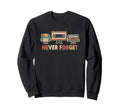 Never Forget Vhs Tape Cassette Floppy Sweatshirt - Novelty Apparel Unisex - T-Shirt, Sweatshirt, Hoodie