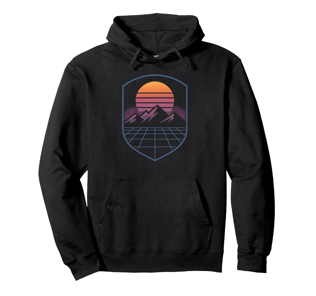 80S Synthwave Hoodie - Trendy Graphic Men Women - T-Shirt, Sweatshirt, Hoodie
