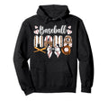Baseball Mama Coquette Baseball Mom Hoodie - Aesthetic Graphic Men Women - T-Shirt, Sweatshirt, Hoodie