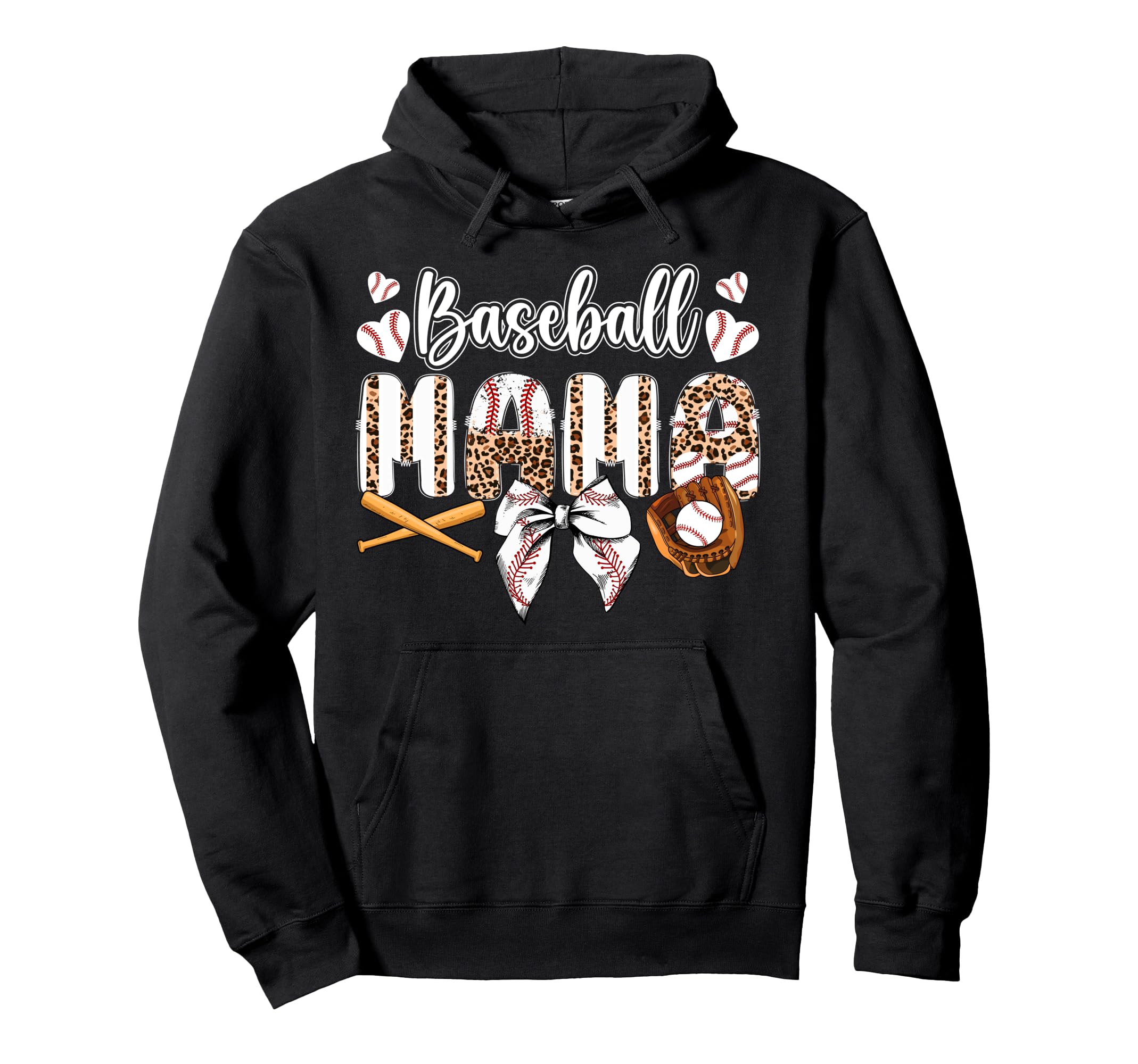 Baseball Mama Coquette Baseball Mom Hoodie - Aesthetic Graphic Men Women - T-Shirt, Sweatshirt, Hoodie