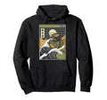 Ninja Rubber Duck Surfing Kanagawa Wave Hoodie - Graphic Print Men Women - T-Shirt, Sweatshirt, Hoodie