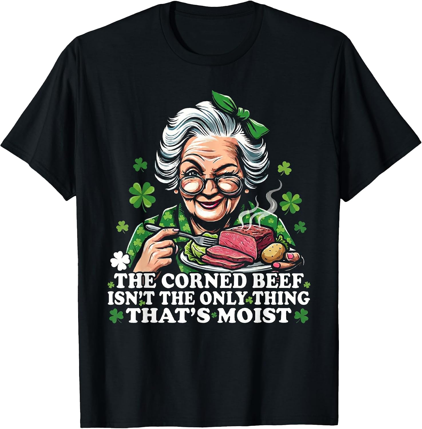 Naughty St Paddys Day Merch Meme Stuff - Adult & Kids T-Shirts, Sweatshirts & Hoodies apparel design preview 1