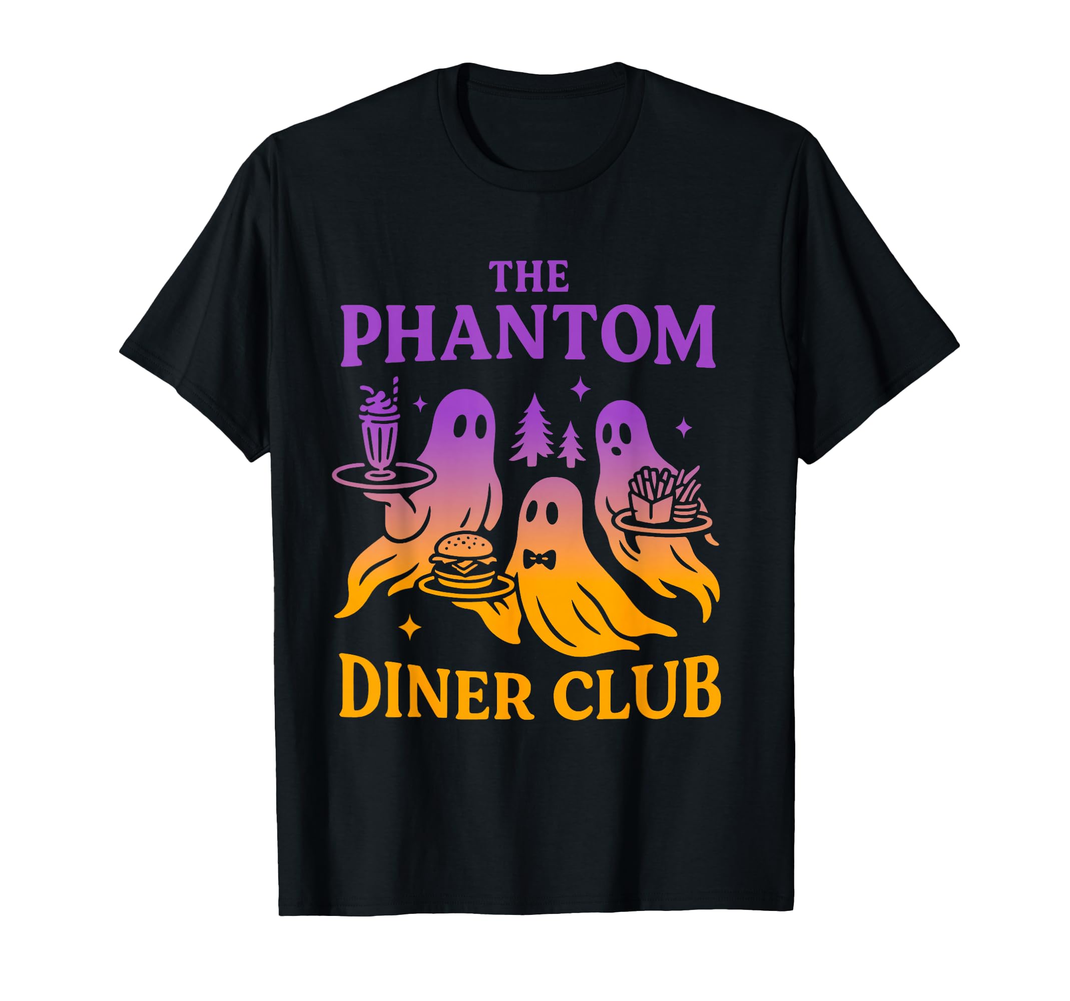 Phantom Diner Club Halloween T-Shirt - Novelty Apparel Men Women - T-Shirt, Sweatshirt, Hoodie