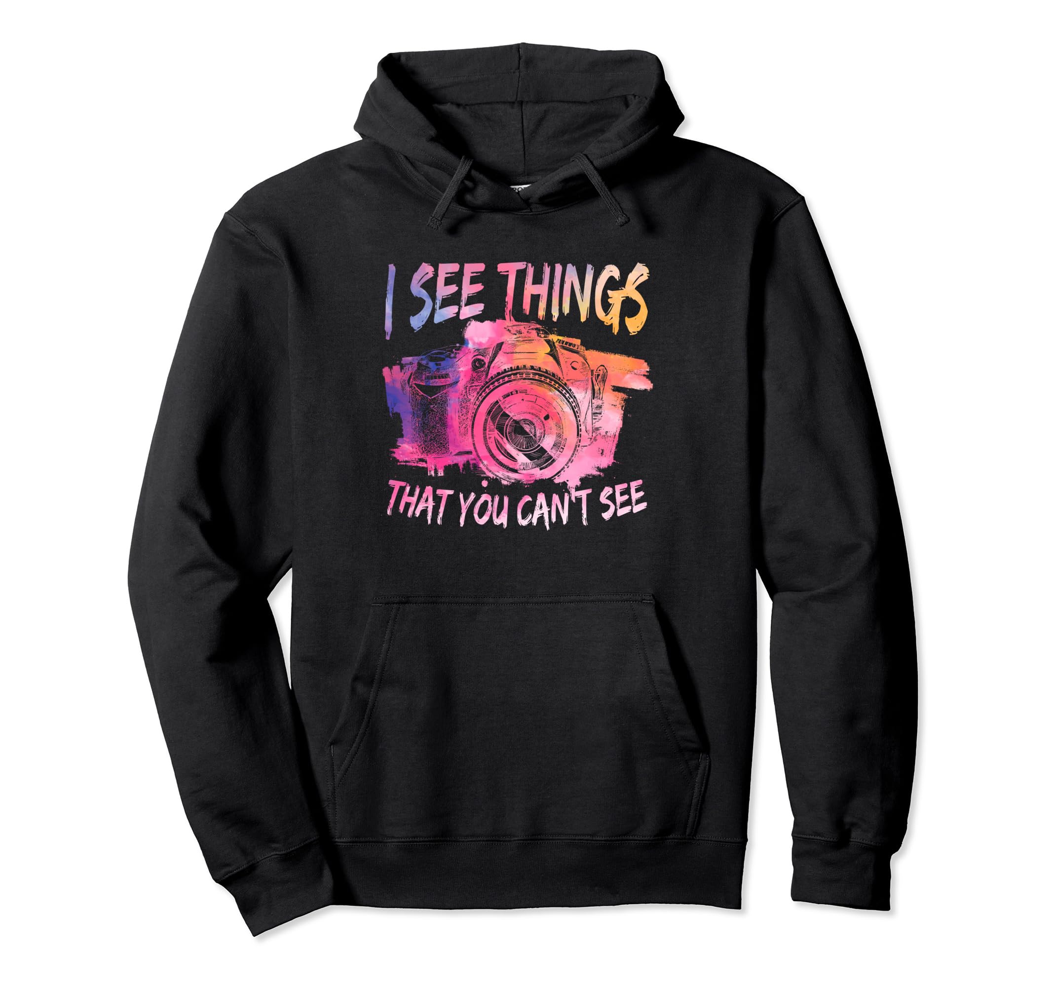 Funny Photographer Camera Hoodie - Custom Art Print Men Women - T-Shirt, Sweatshirt, Hoodie
