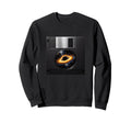 Floppy Disk Black Hole 90S Tech Sweatshirt - Fun Novelty Design for Adults - T-Shirt, Sweatshirt, Hoodie