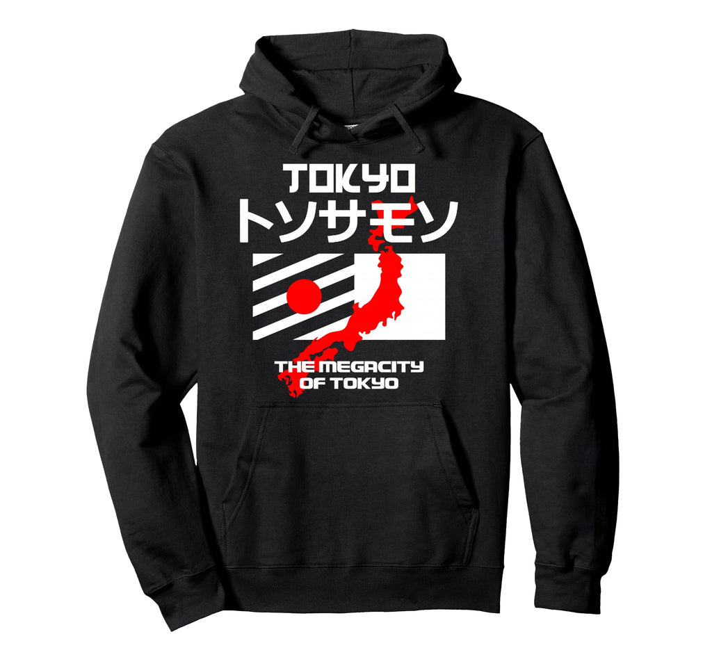 Tokyo Megacity Japan Anime Aesthetic Hoodie - Streetwear Style for Adults - T-Shirt, Sweatshirt, Hoodie