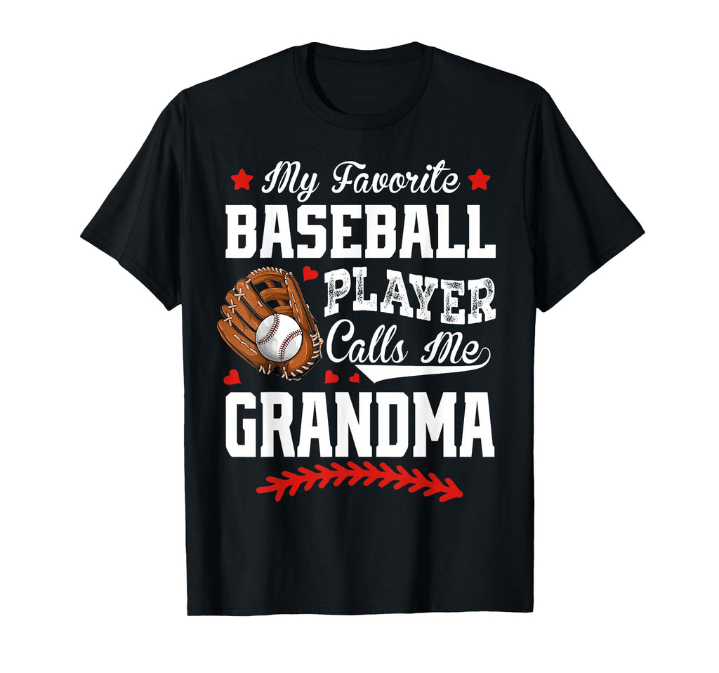 My Favorite Baseball Player Calls Me T-Shirt - Graphic Print Unisex - T-Shirt, Sweatshirt, Hoodie