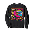Roller Skates This Is My 80S Sweatshirt - Trendy Graphic for Adults - T-Shirt, Sweatshirt, Hoodie