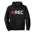 Cameraman Rec Camera Film Movie Hoodie - Aesthetic Graphic Men Women - T-Shirt, Sweatshirt, Hoodie