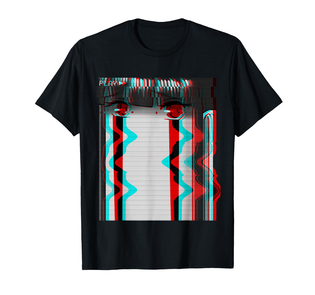 Sad Anime Eboy Egirl Otaku Harajuku T-Shirt - Aesthetic Graphic Unisex - T-Shirt, Sweatshirt, Hoodie