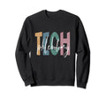Phlebotomy Tech Distressed Simple Sweatshirt - Graphic Print Unisex - T-Shirt, Sweatshirt, Hoodie