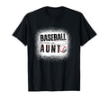 Baseball Aunt Family Matching Aunt T-Shirt - Unique Graphic Men Women - T-Shirt, Sweatshirt, Hoodie