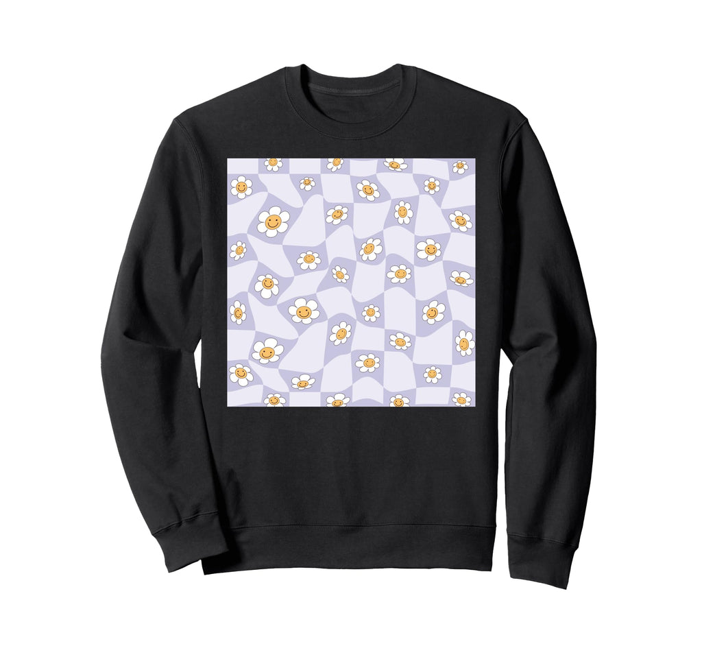 Threadless Studio Vickn Groovy Sweatshirt - Aesthetic Graphic Men Women - T-Shirt, Sweatshirt, Hoodie