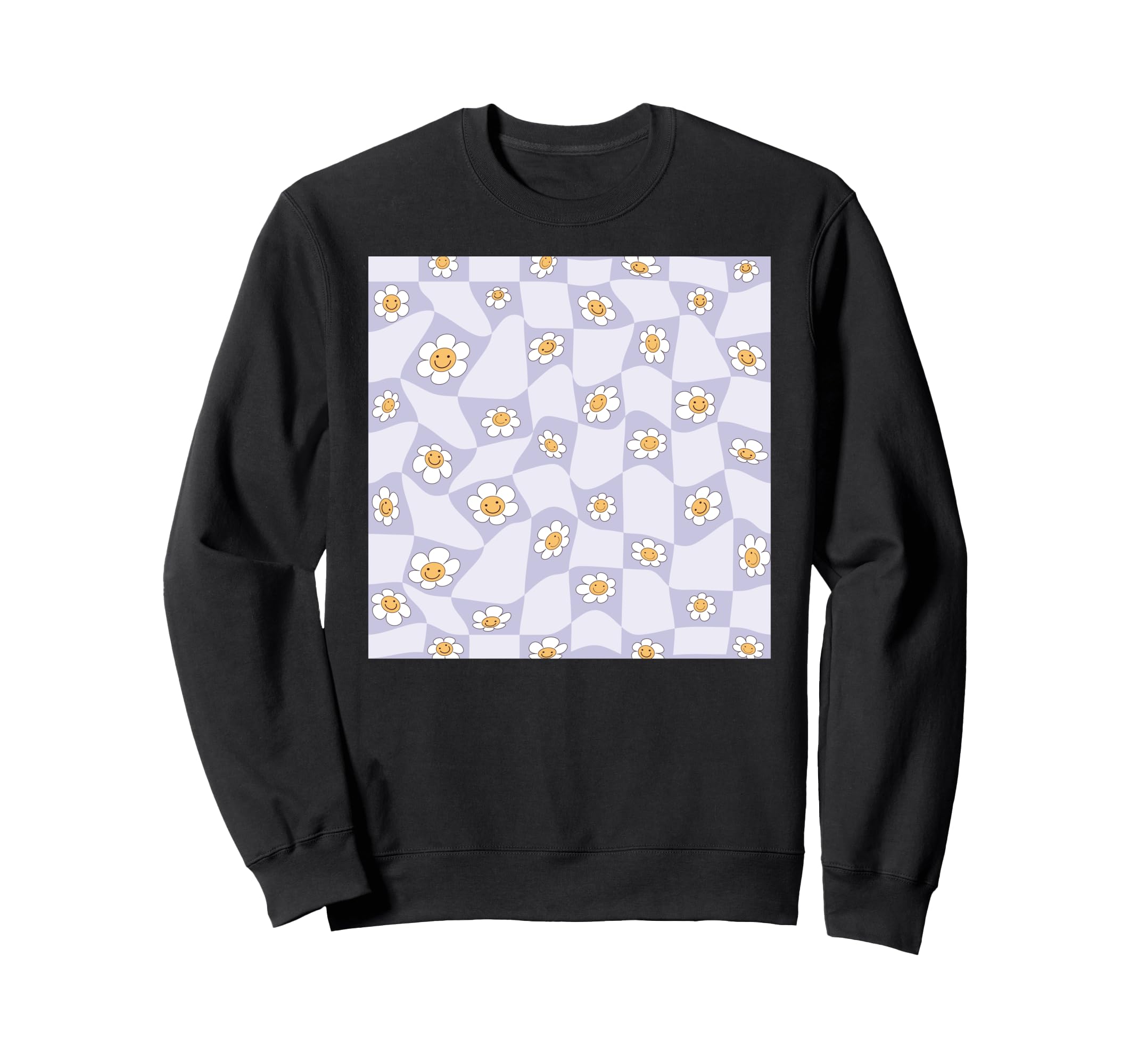 Threadless Studio Vickn Groovy Sweatshirt - Aesthetic Graphic Men Women - T-Shirt, Sweatshirt, Hoodie