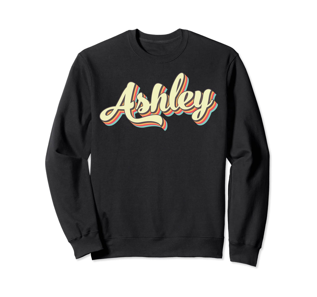 Ashley Art Baseball Font Sweatshirt - Fun Novelty Design Unisex - T-Shirt, Sweatshirt, Hoodie