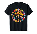 Peace Sign Love 60S 70S Tie Die T-Shirt - Fun Novelty Design Men Women - T-Shirt, Sweatshirt, Hoodie