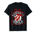 Baseball Coquette Bow Baseball Uncle T-Shirt - Graphic Print Men Women - T-Shirt, Sweatshirt, Hoodie