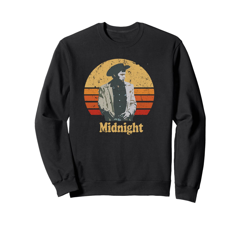 Cowboy Midnight Sunset Sweatshirt - Trendy Graphic for Adults - T-Shirt, Sweatshirt, Hoodie