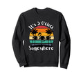 Its 5 Oclock Somewhere Sunset Flamingo Sweatshirt - Graphic Print Men Women - T-Shirt, Sweatshirt, Hoodie