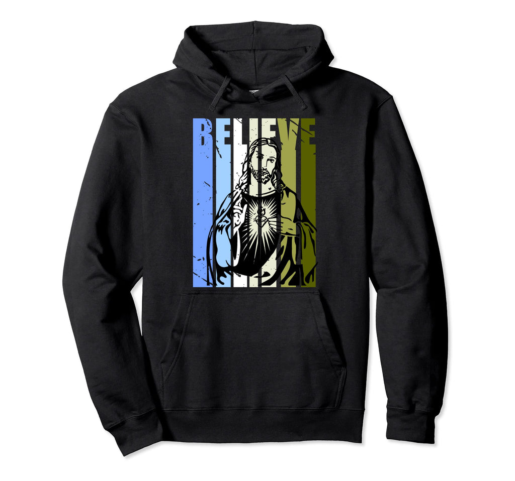 Jesus Church Christian Christ God Hoodie - Casual Everyday Wear Men Women - T-Shirt, Sweatshirt, Hoodie