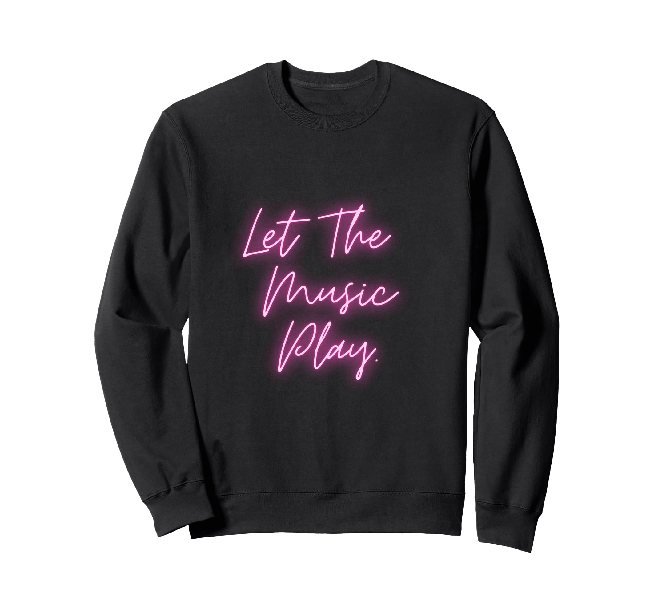 80S Music Neon Free Sweatshirt - Novelty Apparel for Adults - T-Shirt, Sweatshirt, Hoodie
