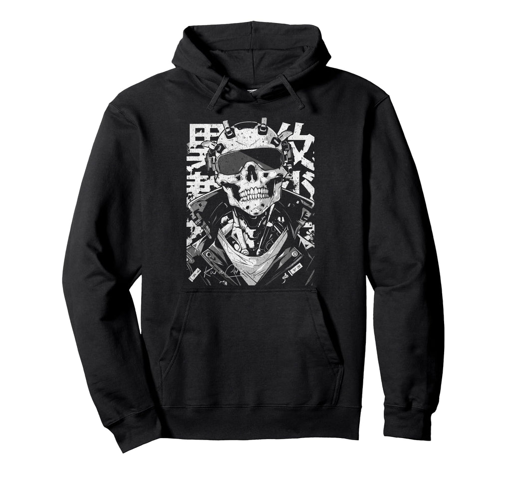 Japanese Streetwear Cyberpunk Y2K Hoodie - Custom Art Print for Adults - T-Shirt, Sweatshirt, Hoodie