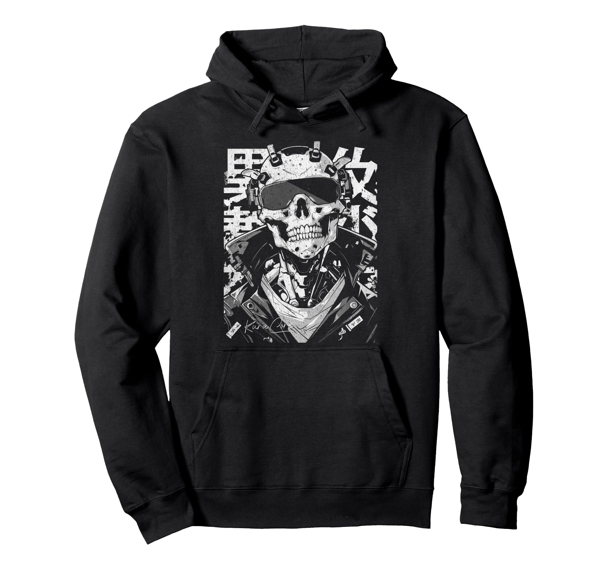 Japanese Streetwear Cyberpunk Y2K Hoodie - Custom Art Print for Adults - T-Shirt, Sweatshirt, Hoodie