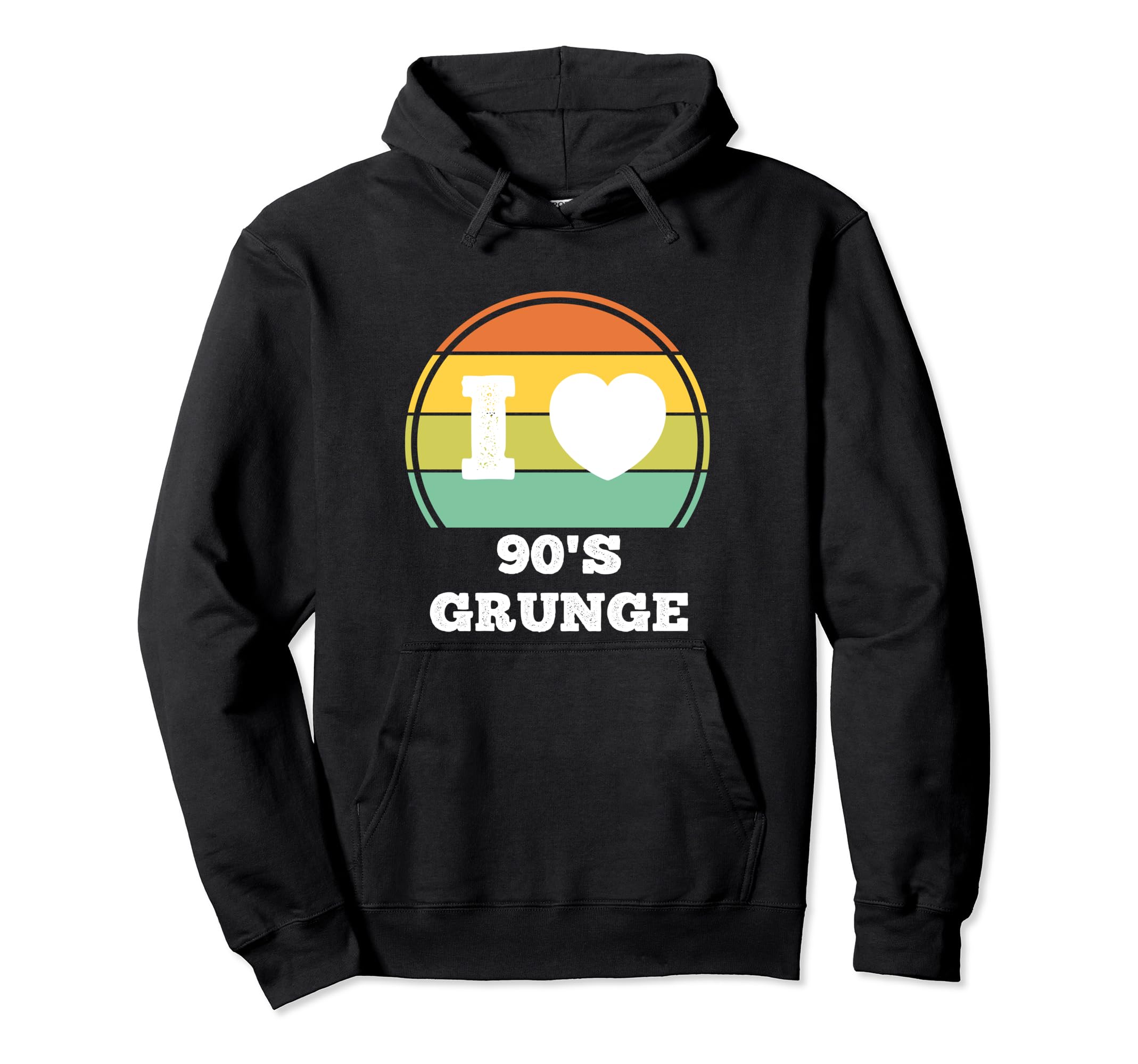 I Love 90S Grunge Rock Music Party Hoodie - Trendy Graphic Men Women - T-Shirt, Sweatshirt, Hoodie