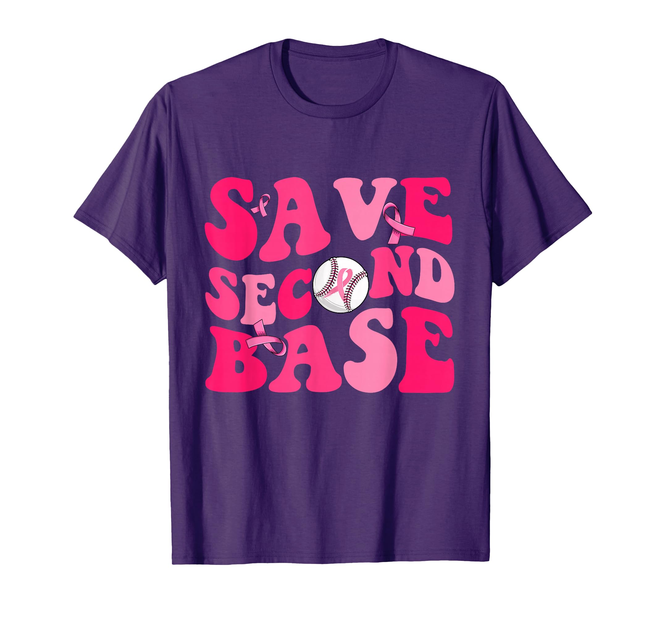 Groovy Save Second 2Nd Base Funny T-Shirt - Unique Graphic Men Women - T-Shirt, Sweatshirt, Hoodie