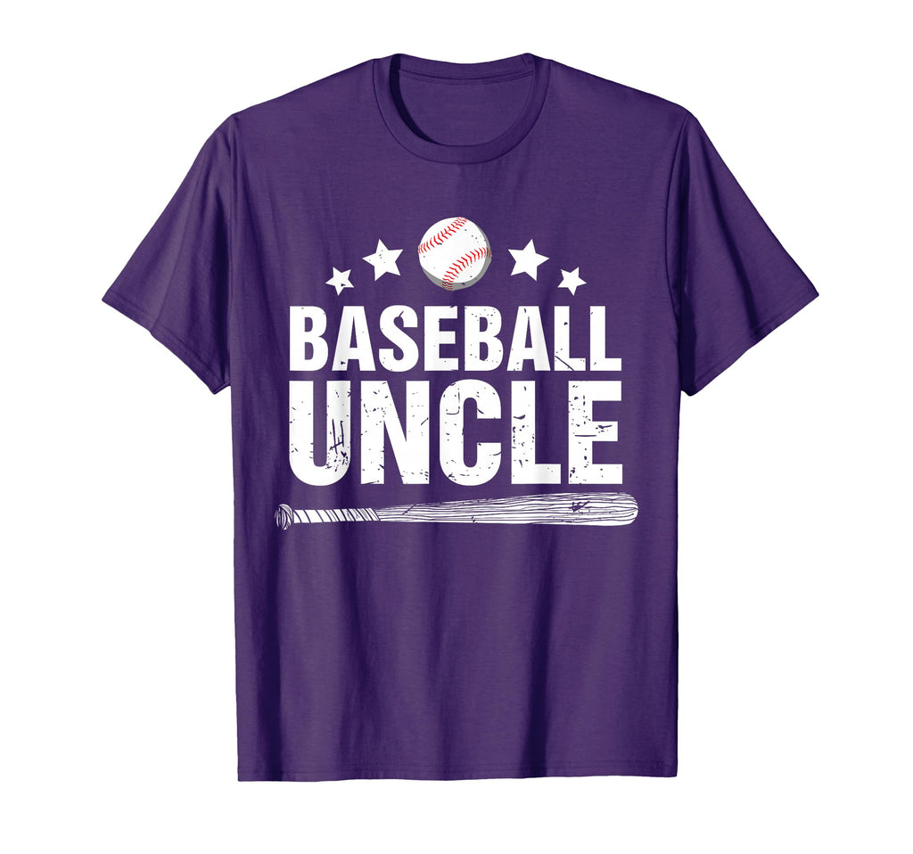 Baseball Uncle Fan Relative Gift From T-Shirt - Aesthetic Graphic Unisex - T-Shirt, Sweatshirt, Hoodie