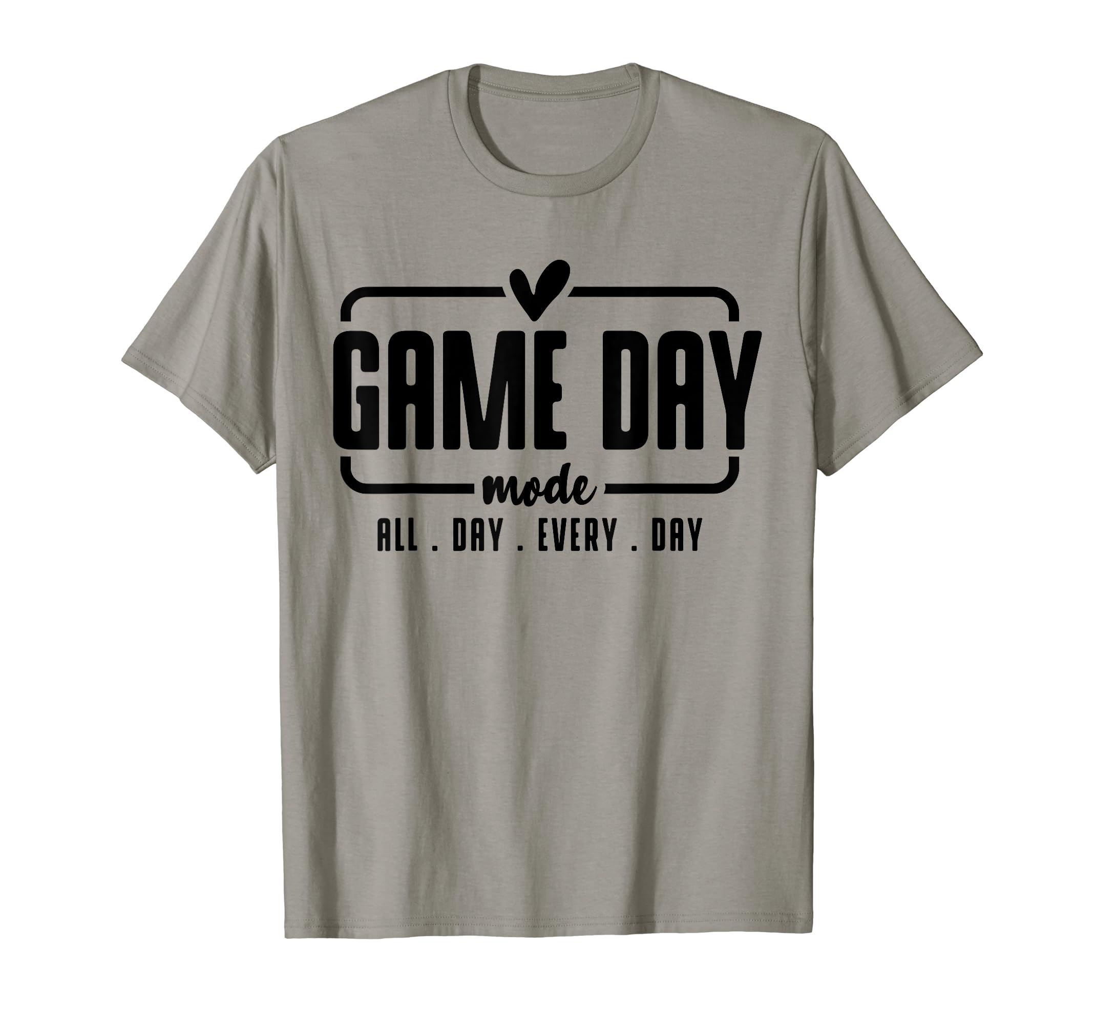 Game Day Mode Football Mom Game Day T-Shirt - Graphic Print for Adults - T-Shirt, Sweatshirt, Hoodie