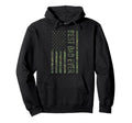 Best Dad Ever American Us Camouflage Hoodie - Trendy Graphic for Adults - T-Shirt, Sweatshirt, Hoodie