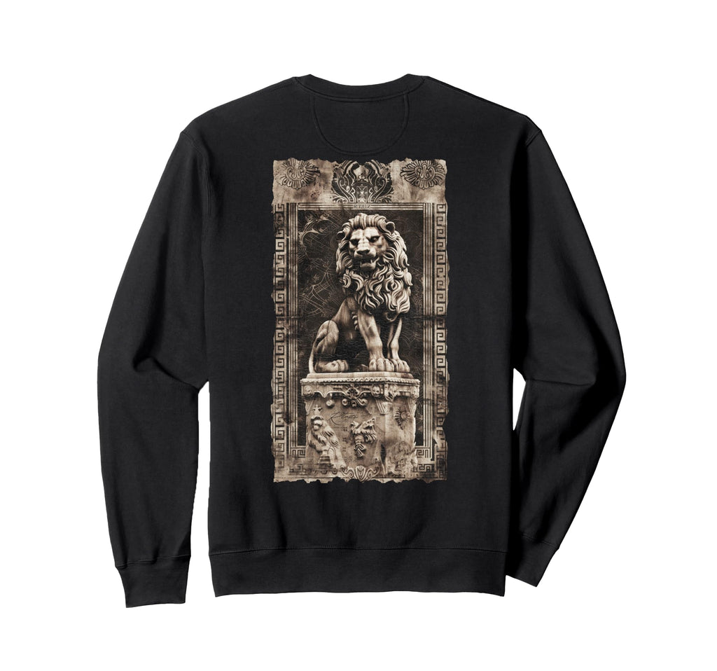 Y2K Back Streetwear Lion Sweatshirt - Unique Graphic Men Women - T-Shirt, Sweatshirt, Hoodie
