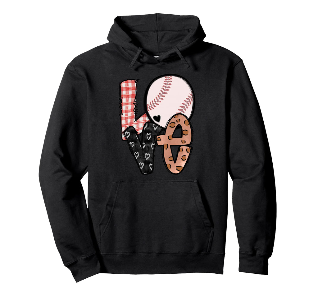 Love Your Biggest Fan Baseball Mom Sport Hoodie - Minimalist Print Unisex - T-Shirt, Sweatshirt, Hoodie