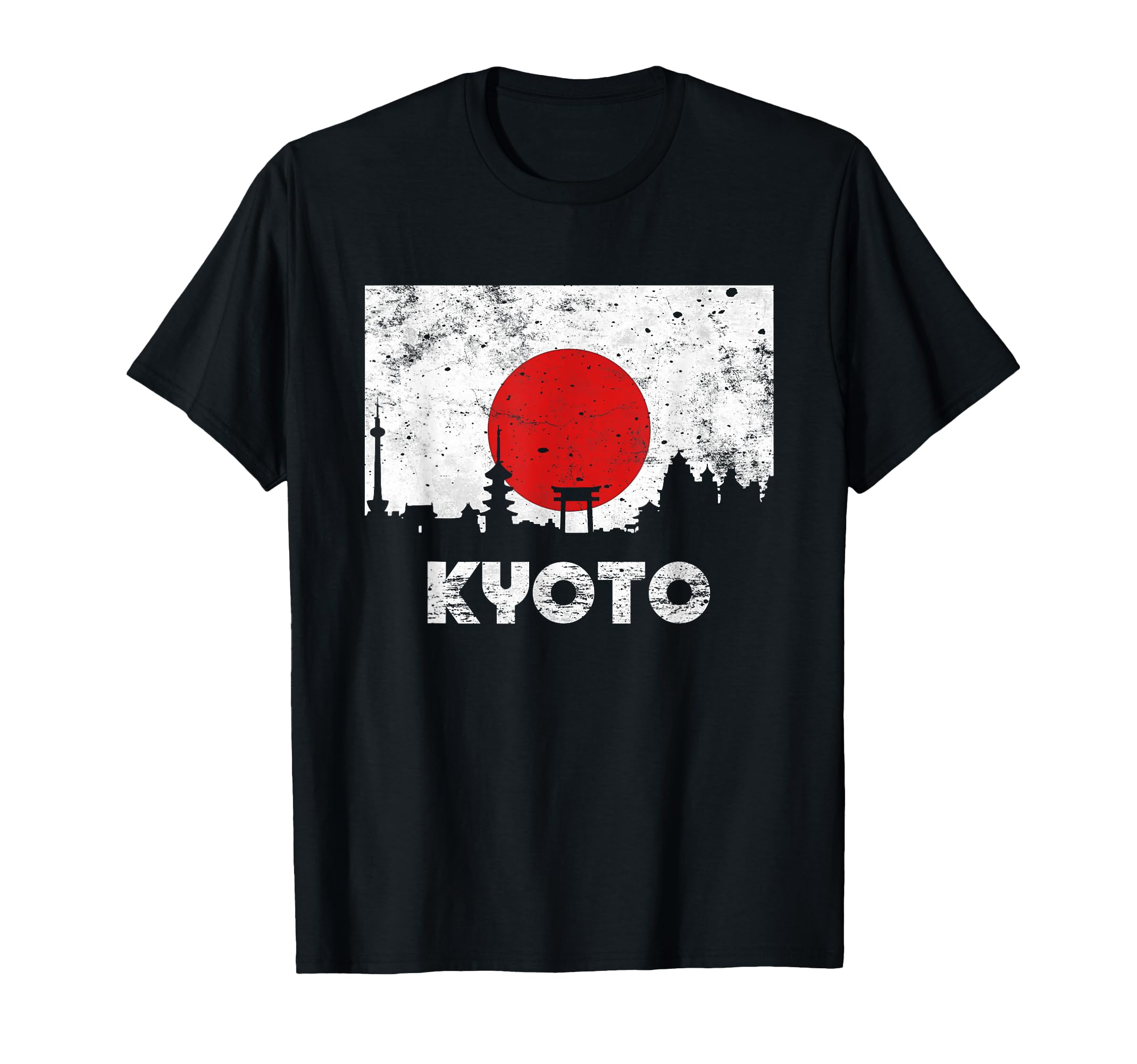 Japan Kyoto Skyline T-Shirt - Aesthetic Graphic Unisex - T-Shirt, Sweatshirt, Hoodie