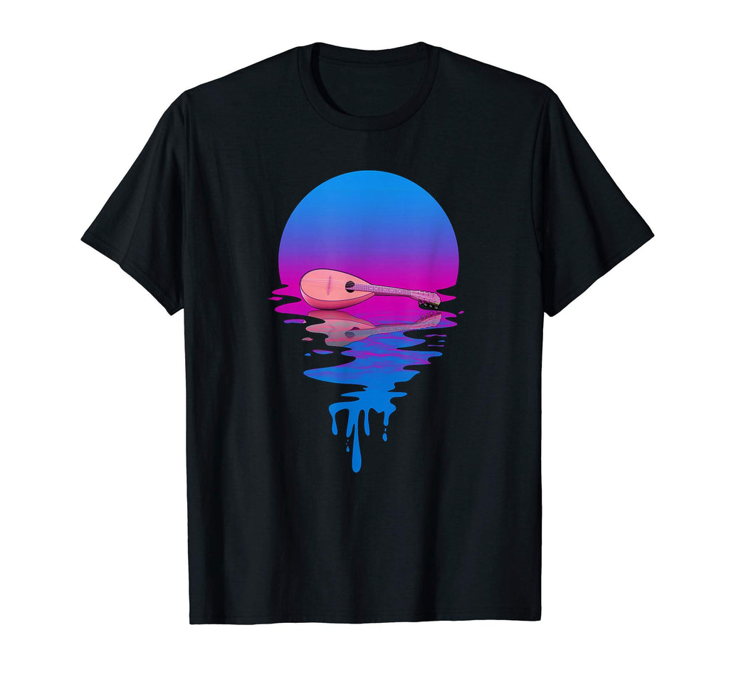 Sunset Mandolin T-Shirt - Casual Everyday Wear Unisex - T-Shirt, Sweatshirt, Hoodie