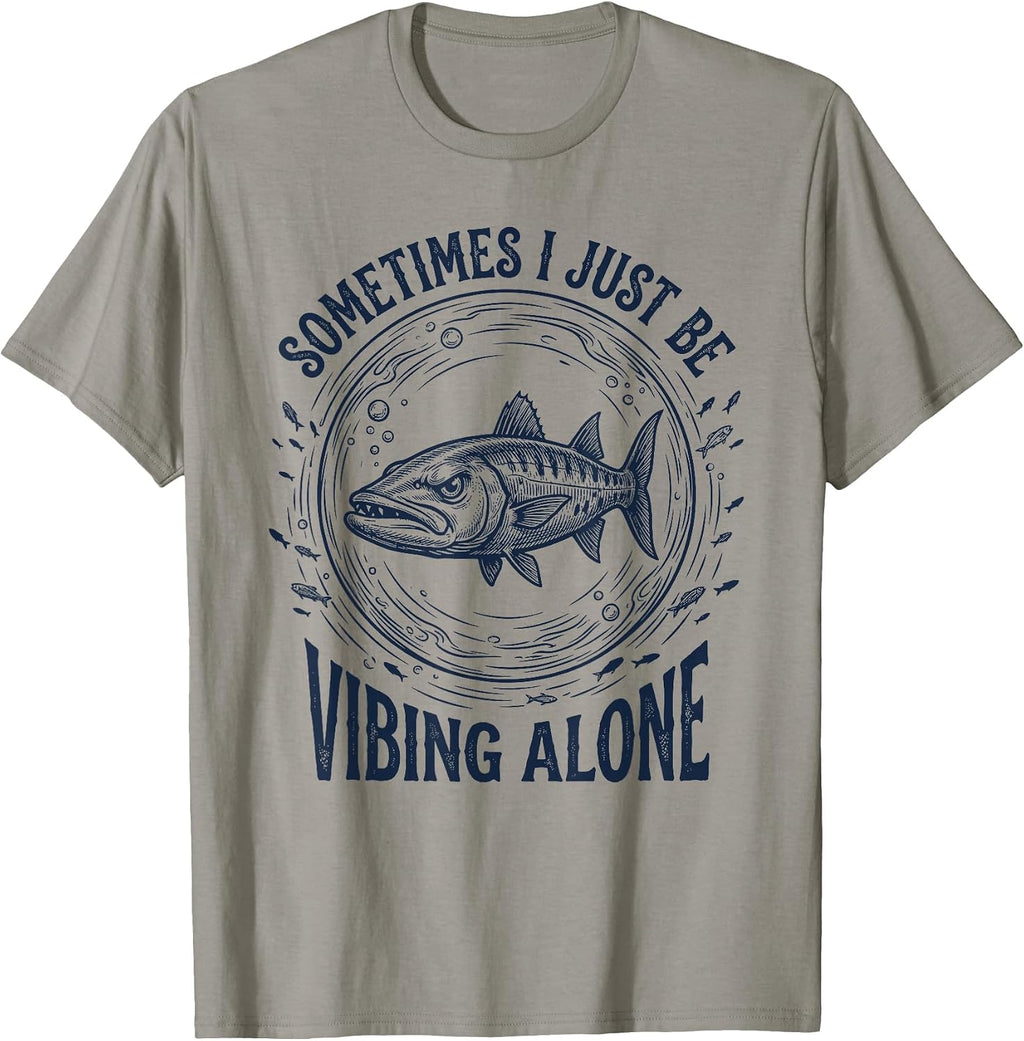 Vintage Ocean Funny Barracuda Merch - Adult & Kids T-Shirts, Sweatshirts & Hoodies apparel design preview 1