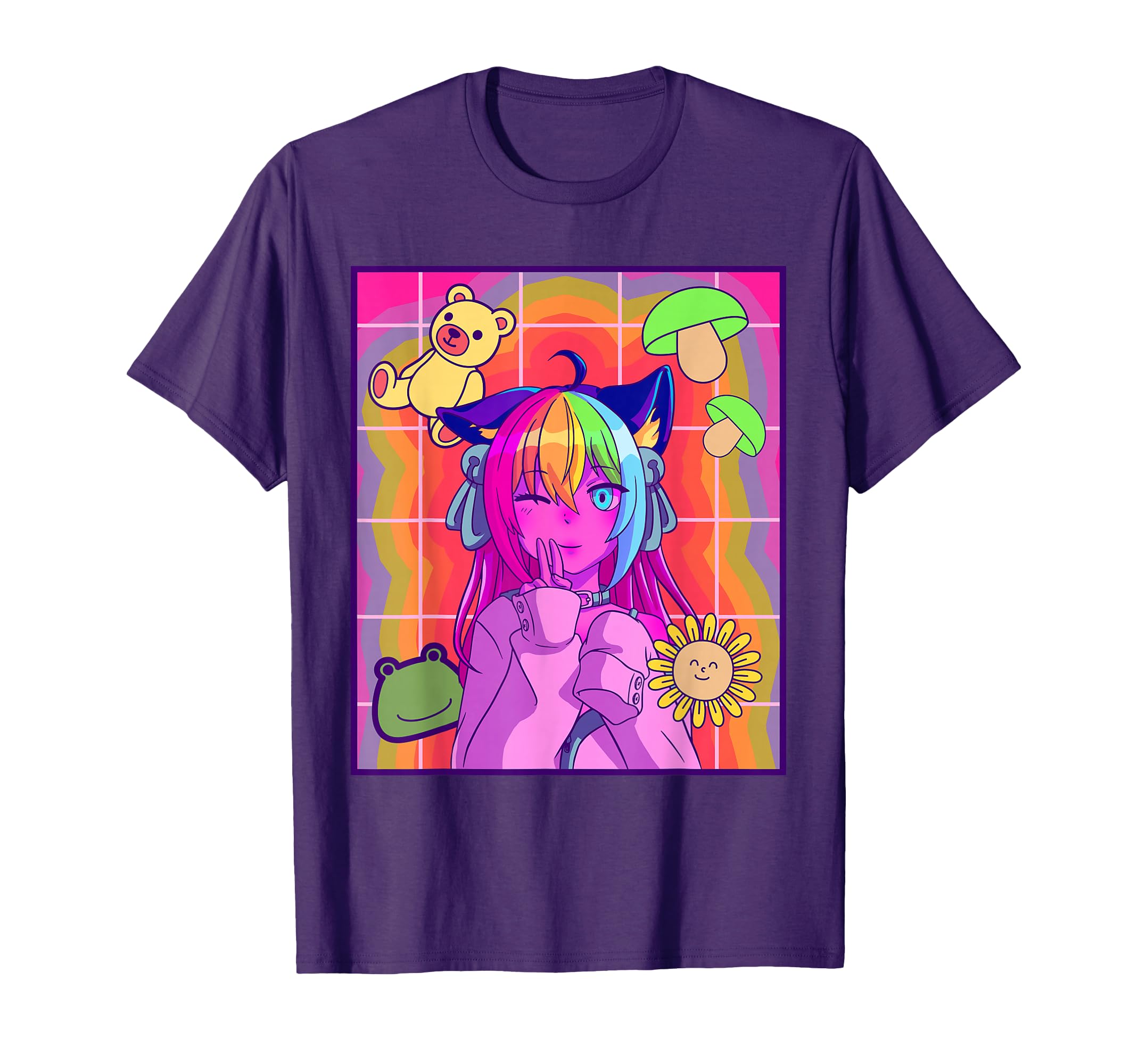Kidcore Aesthetic Kawaii Anime Old T-Shirt - Casual Everyday Wear Unisex - T-Shirt, Sweatshirt, Hoodie