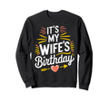 Boho Nostalgia Its My Wifes Sweatshirt - Aesthetic Graphic for Adults - T-Shirt, Sweatshirt, Hoodie