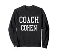 Coach Cohen Custom Football Sweatshirt - Aesthetic Graphic Men Women - T-Shirt, Sweatshirt, Hoodie