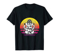 Lord Ganesha Yoga Sunset T-Shirt - Custom Art Print Men Women - T-Shirt, Sweatshirt, Hoodie