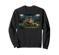 Funny Fox Ballfield Baseball Field I Sweatshirt - Graphic Print Men Women - T-Shirt, Sweatshirt, Hoodie
