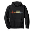 Heartline 80S Cassette Tape Synthwave Hoodie - Trendy Graphic Men Women - T-Shirt, Sweatshirt, Hoodie