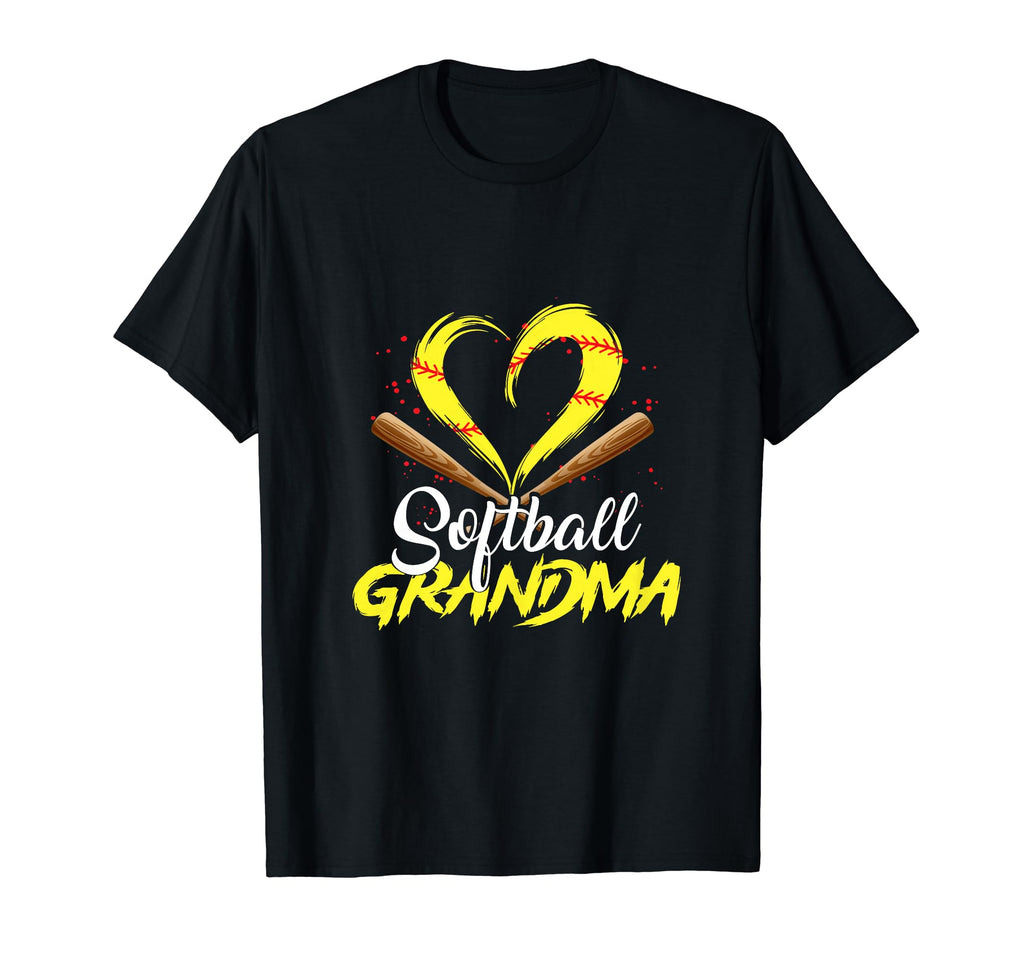 Softball Grandma Sports Mothers Day T-Shirt - Trendy Graphic Unisex - T-Shirt, Sweatshirt, Hoodie