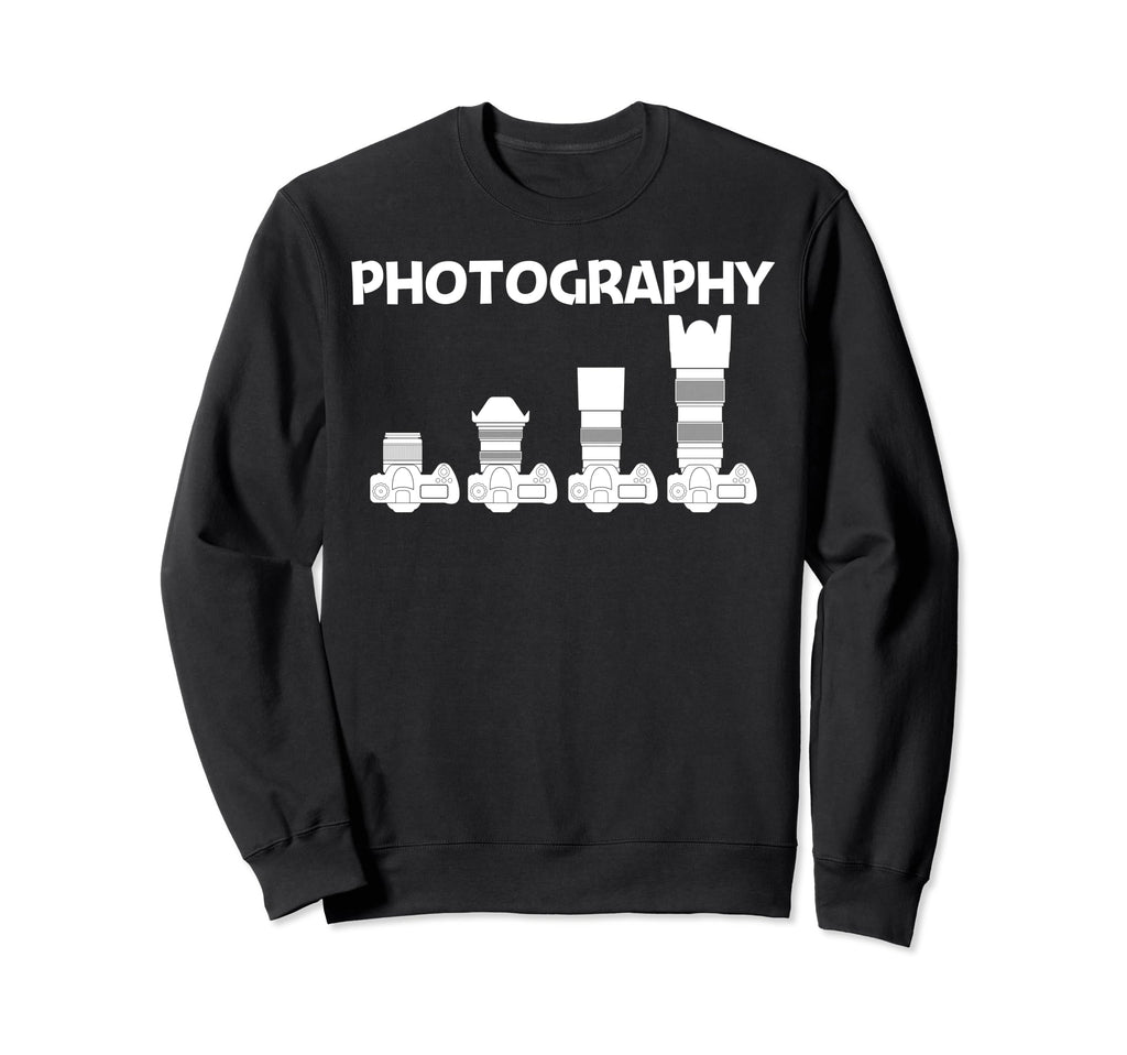 Photography Art Photographer Sweatshirt - Graphic Print for Adults - T-Shirt, Sweatshirt, Hoodie