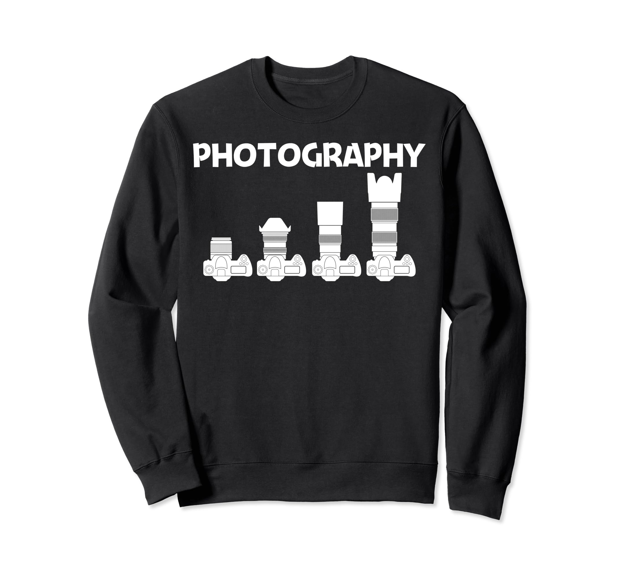 Photography Art Photographer Sweatshirt - Graphic Print for Adults - T-Shirt, Sweatshirt, Hoodie