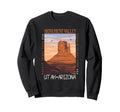 Monument Valley Navajo Tribal Park Sweatshirt - Minimalist Print Men Women - T-Shirt, Sweatshirt, Hoodie